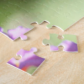 蝶の茂みの上のハミングバード蛾 ジグソーパズル (側面)