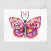 蝶の葉書 ポストカード (正面)