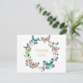 蝶の葬儀　ライフセレブレーション サンキューカード (スタンド正面)