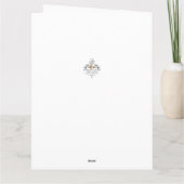 蝶の蛾を変換 – グリーティングカード (裏面)