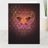 蝶の蛾を変換 – グリーティングカード (正面)