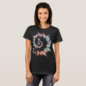 蝶の螺旋Tシャツ Tシャツ (正面フル)