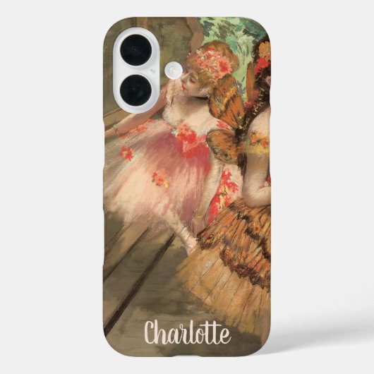 蝶の衣装のバレエダンサー、エドガル・ドガ Case-Mate iPhoneケース (裏面)