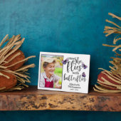 蝶の記念撮影で飛ぶ フォトプラーク (側面)