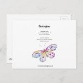 蝶の詩 ポストカード (正面/裏面)