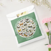 蝶の誕生日、パーティーのコラージュのアイテム フェイバーバッグ (封をした状態)