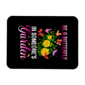 蝶の贈り物 |バタフライになる マグネット (横)