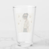 蝶の踊りの穏やかな優雅さ タンブラーグラス (裏面)