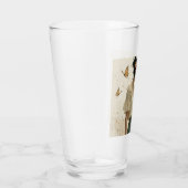 蝶の踊りの穏やかな優雅さ タンブラーグラス (右)