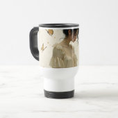 蝶の踊りの穏やかな優雅さ トラベルマグ (正面左)