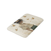 蝶の踊りの穏やかな優雅さ バスマット (アングル)