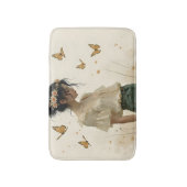 蝶の踊りの穏やかな優雅さ バスマット (正面縦)