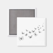 蝶の踊りページ全体 マグネット (正面/裏面)