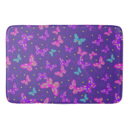 蝶の踊り バスマット