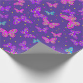 蝶の踊り ラッピングペーパー (角)