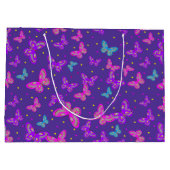 蝶の踊り ラージペーパーバッグ (裏面)