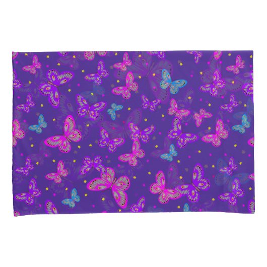 蝶の踊り 枕カバー (正面右)