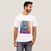 蝶の輝き Tシャツ (正面フル)