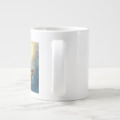 蝶の輝くマグ ジャンボコーヒーマグカップ (裏面)