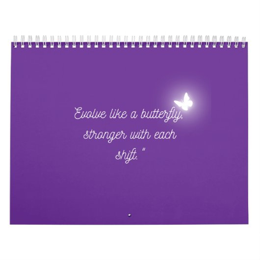 蝶の進化 カレンダー (カバー)