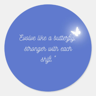 蝶の進化 ラウンドシール
