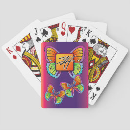 蝶の遊カード トランプ