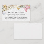蝶の道Bohoブックスベビー囲い エンクロージャーカード (正面/裏面)
