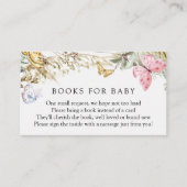 蝶の道Bohoブックスベビー囲い エンクロージャーカード (正面)