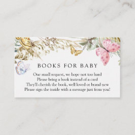 蝶の道Bohoブックスベビー囲い エンクロージャーカード