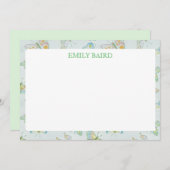 蝶の静止 ノートカード (正面/裏面)