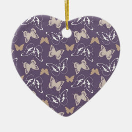蝶の飛行 セラミックオーナメント