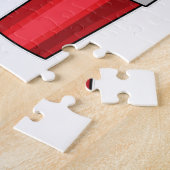 蝶の飲みマグ ジグソーパズル (側面)