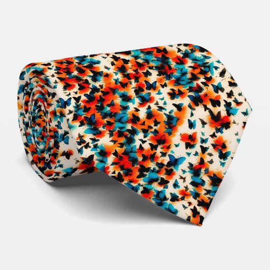 蝶の飼育 ネクタイ (ロール)