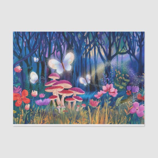 蝶の魔法、イーサリア・ウッドランド、 薄葉紙 (正面)