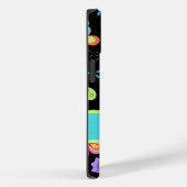 蝶の黒いウィムシーの名前パーソナライズされた Case-Mate iPhoneケース (裏面 / 右)