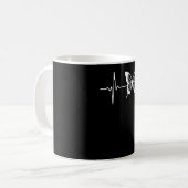 蝶の鼓動 コーヒーマグカップ (正面左)