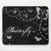 蝶のmousepad マウスパッド (正面)