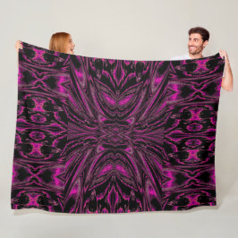 蝶のPSYKHE女神20 フリースブランケット