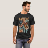 蝶のTシャツ Tシャツ (正面フル)