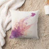 蝶はえの遠くにな1枕 クッション (ブランケット)