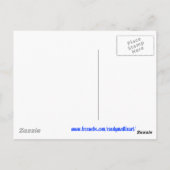 蝶はがき ポストカード (裏面)