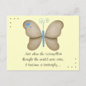 蝶はがき ポストカード (正面)