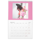 蝶はまだ無料 – 2024カレンダー カレンダー (2月 2026)