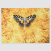 蝶はイエス・キリストの復活を象徴する 薄葉紙 (正面)