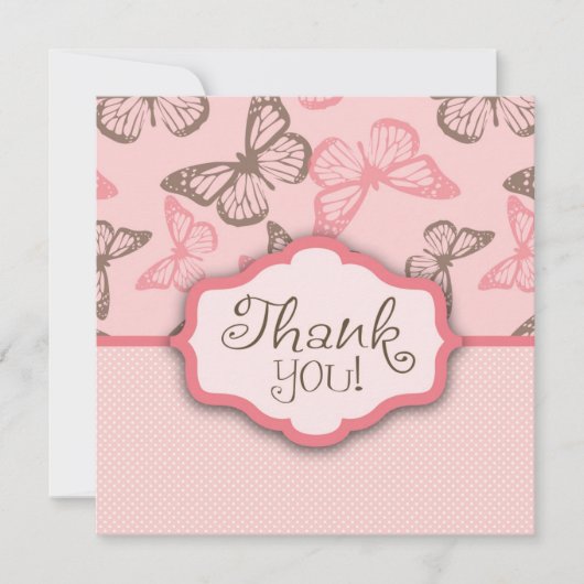 蝶はサンキューカード2に接吻します サンキューカード (正面)