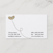 蝶は名刺そよ吹きます 名刺 (裏面)