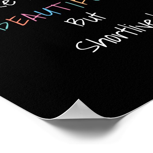 蝶は物事のように美しい>引用文 ポスター (角)