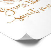 蝶は甘い混乱の赤ちゃんシャワーゲームを推測 ポスター (角)