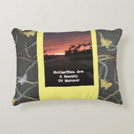 蝶は美しい アクセントクッション