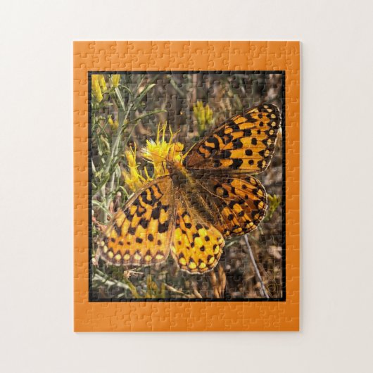 蝶は自由に飛べるパズル ジグソーパズル (縦)